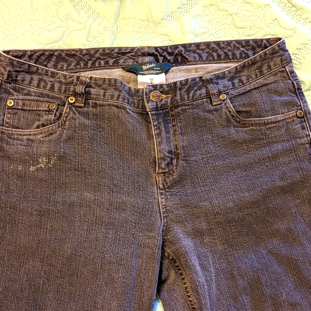 Woolrich jeans light black, size 8